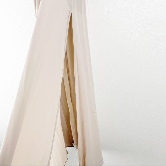 SHOW ME YOUR MUMU Hacienda Ruffle Top Side Splits Maxi Dress, Size Small - Picture 6 of 11